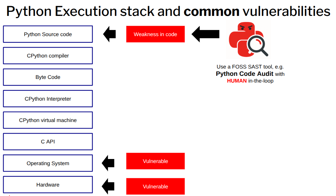 common Python vulnerabilities